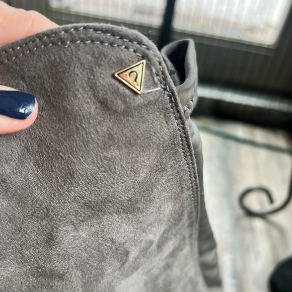 Guess Factory Women's Shire Over-The-Knee Suede Boots, gray, size 6 - Picture 3 of 4